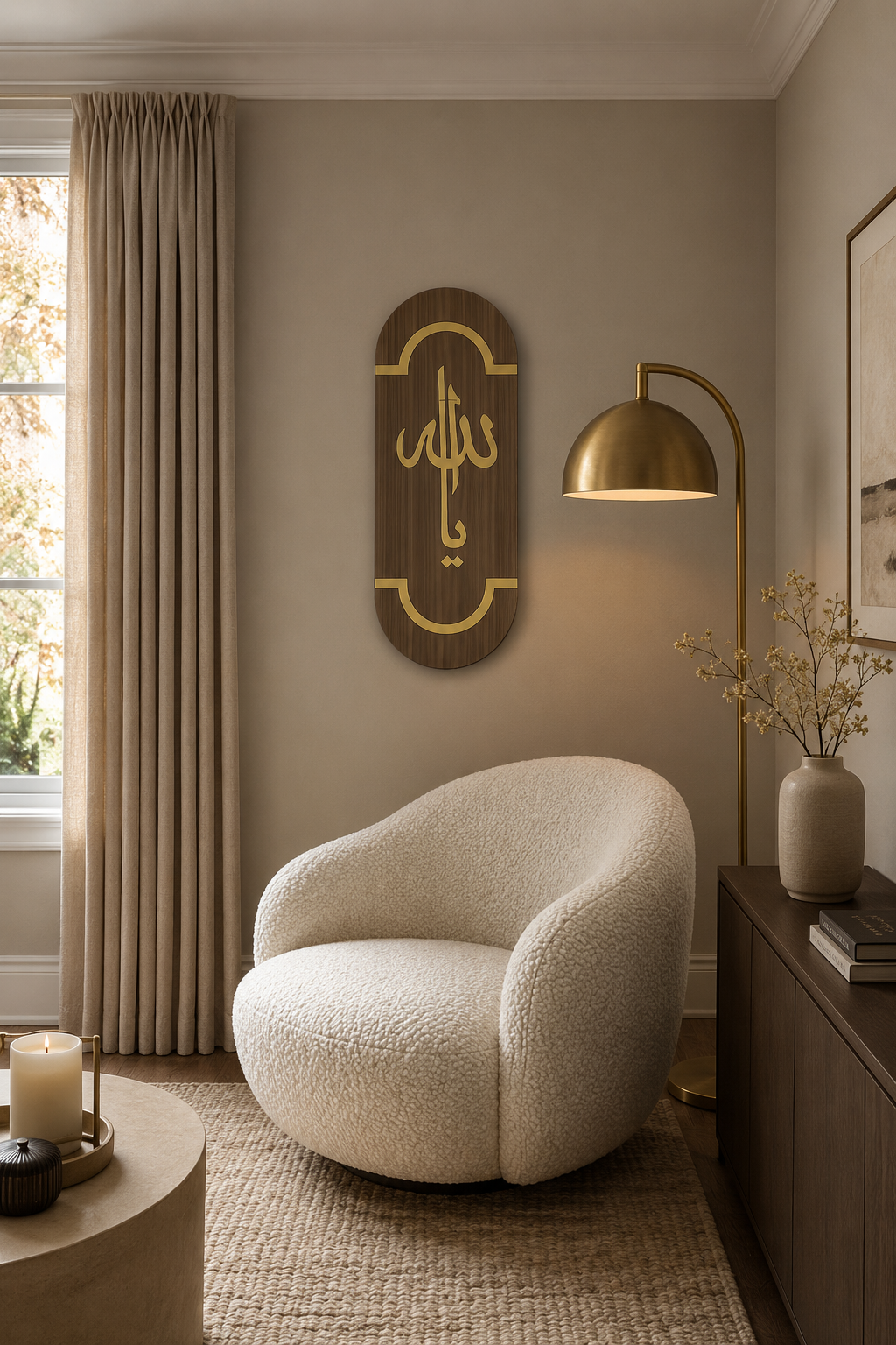 Tableaux Calligraphiques Verticaux