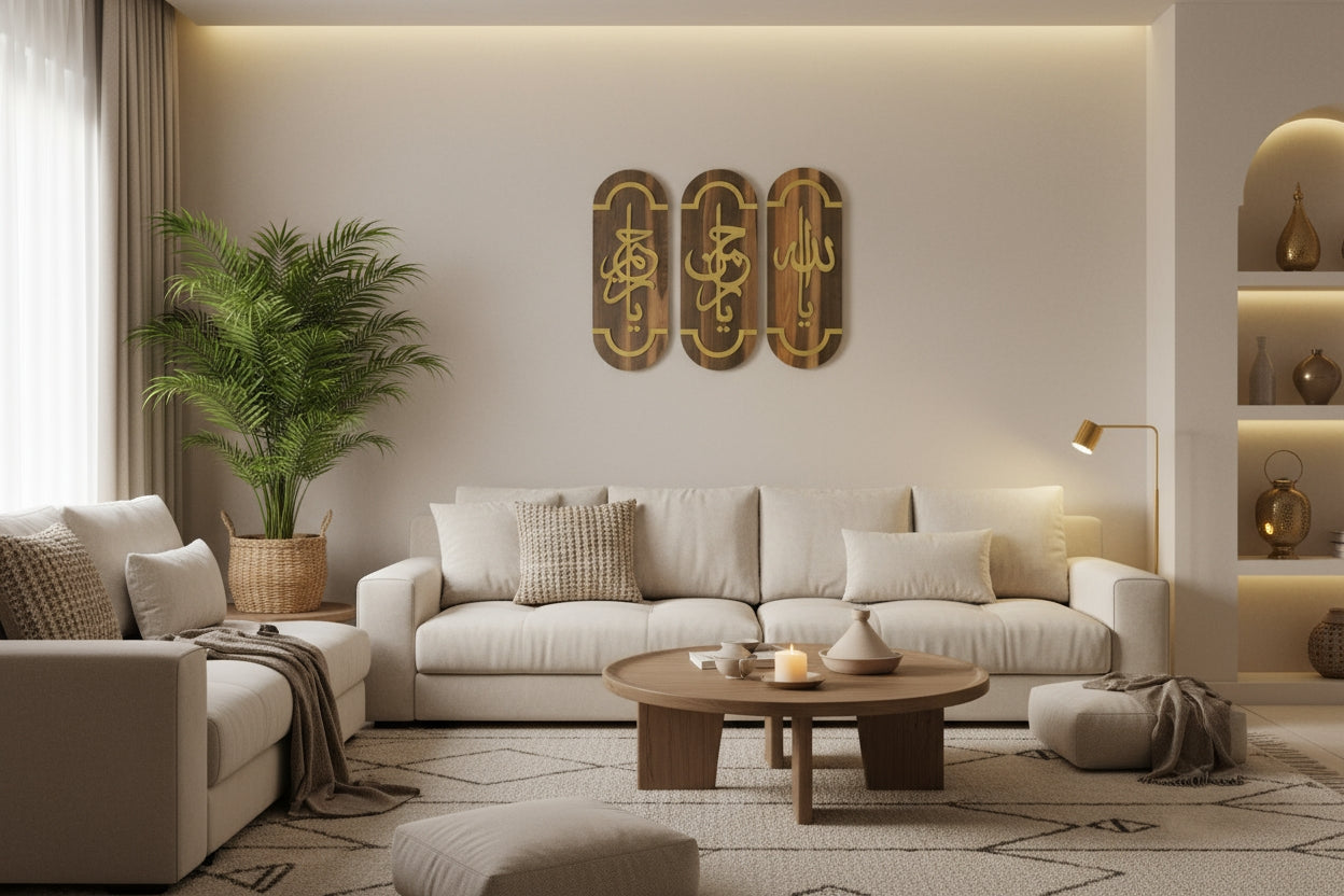 Tableaux Calligraphiques Verticaux