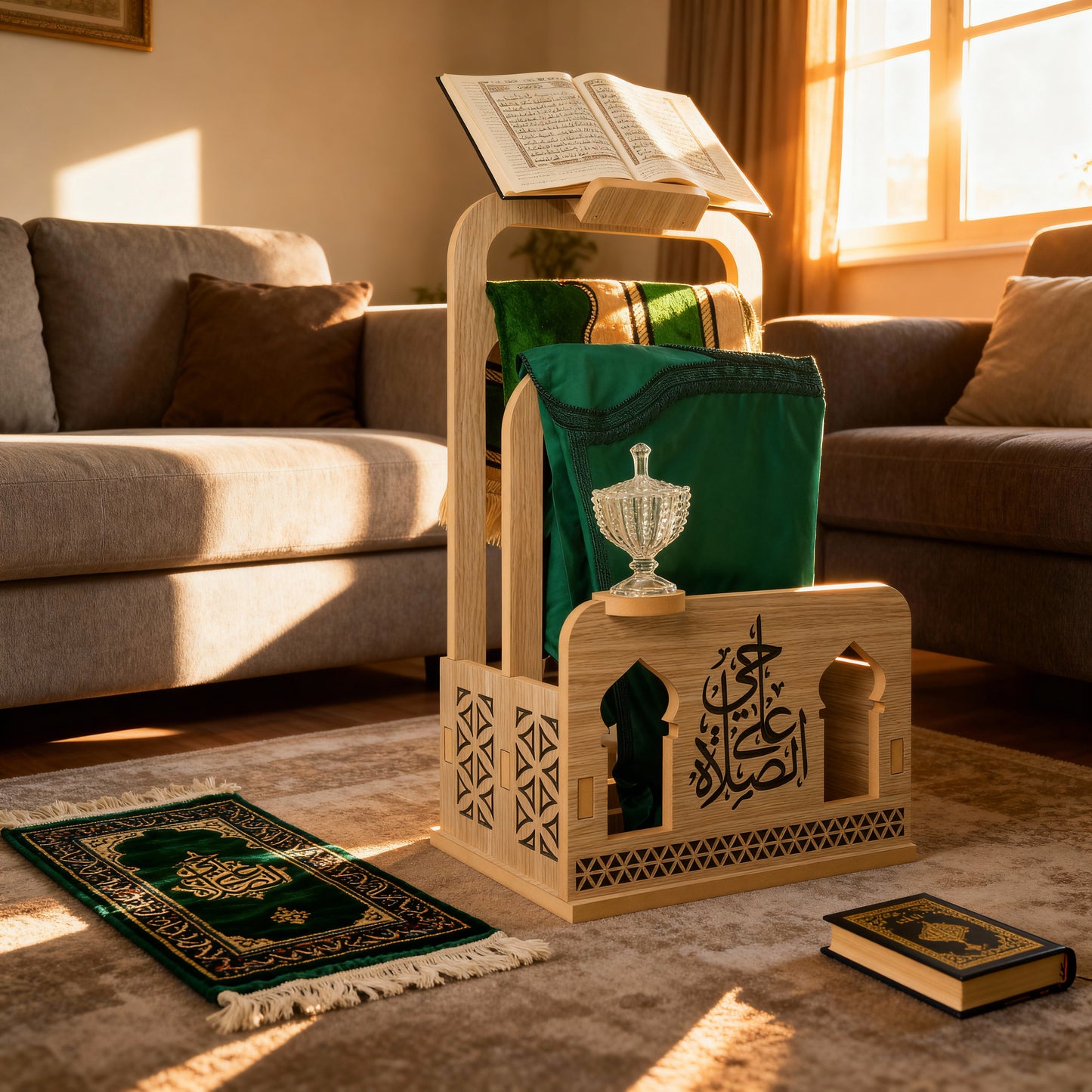 Meuble de prière multifonction