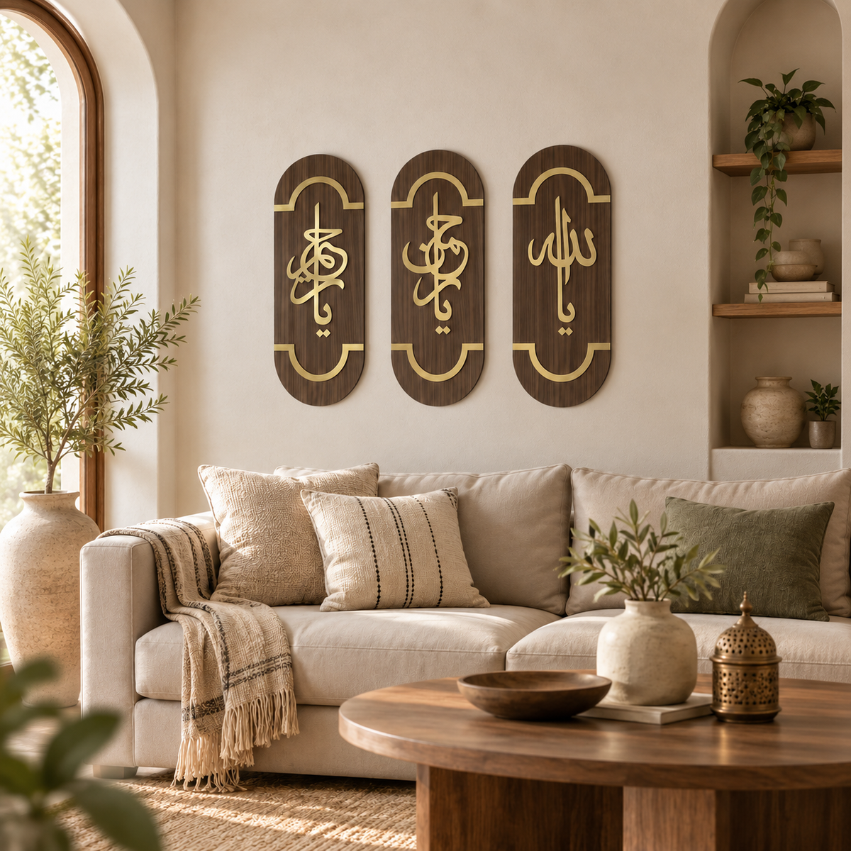 Tableaux Ya Allah — Ya Rahman — Ya Rahim